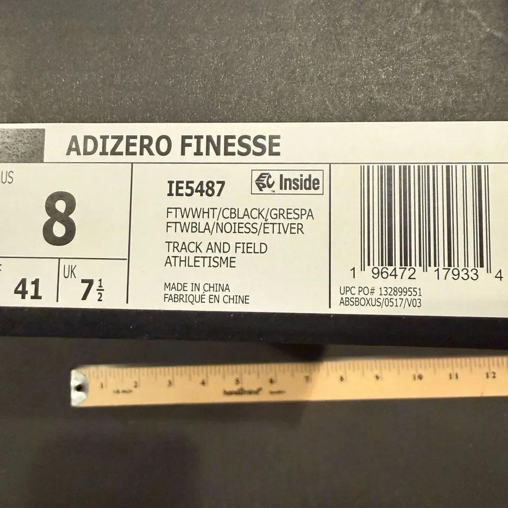 Adidas Adizero Finesse track and field shoes